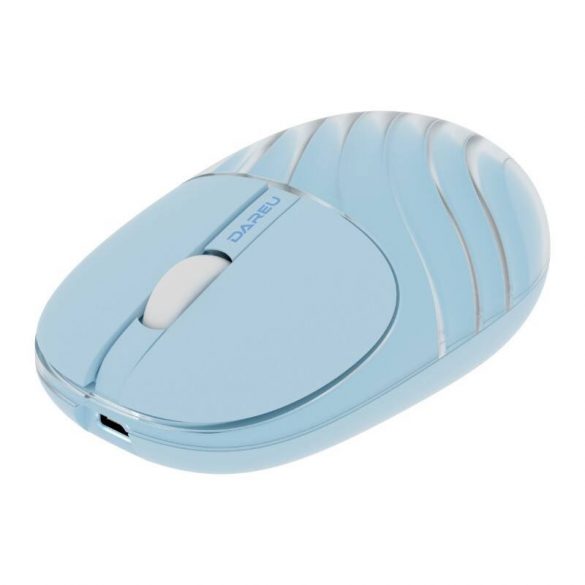 Mouse Wireless Dareu LM135G Albastru