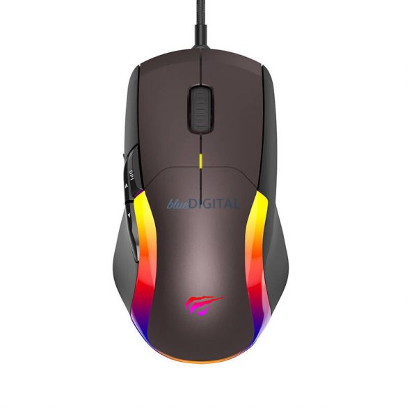 Mouse pentru jocuri Havit MS959S RGB (maro)