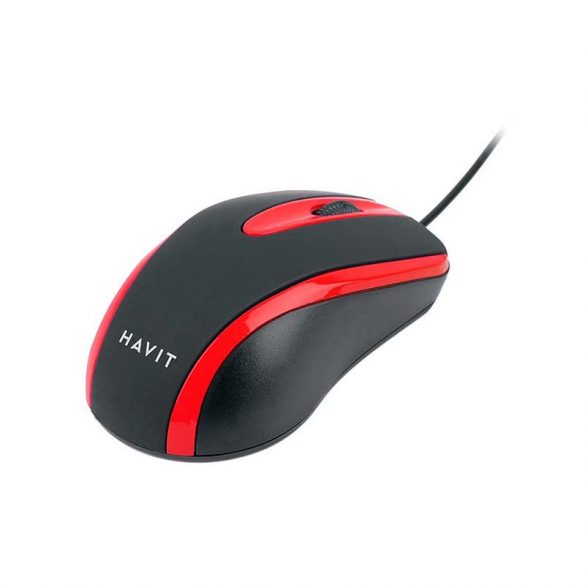 Mouse universal Havit MS753 (negru&roșu)