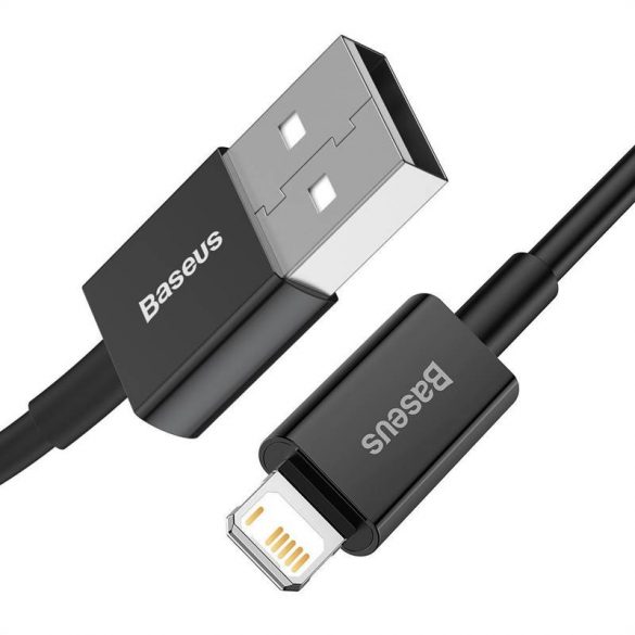 Cablu USB pentru Lightning Baseus Superior Series 2.4A 1m (negru)