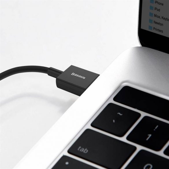 Cablu USB pentru Lightning Baseus Superior Series 2.4A 1m (negru)