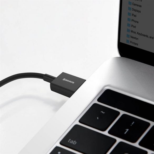 Cablu USB-USB-C Baseus Superior Series 66W 1m (negru)