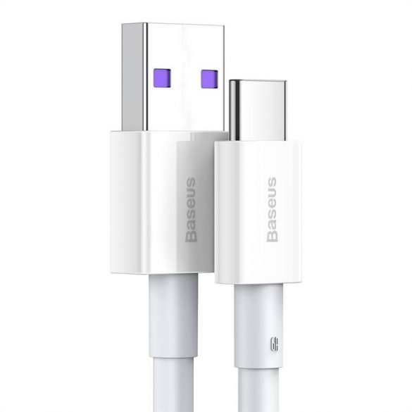 Cablu USB-USB-C Baseus Superior Series 66W 2m (alb)