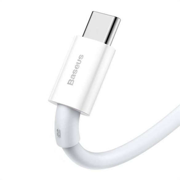 Cablu USB-USB-C Baseus Superior Series 66W 2m (alb)