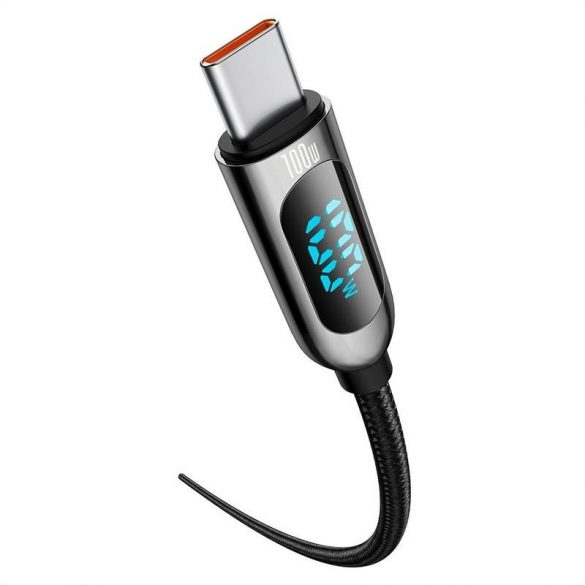 USB-C - Cablu de afișare USB-C Baseus, sursă de alimentare, 100 W, 1 m (negru)