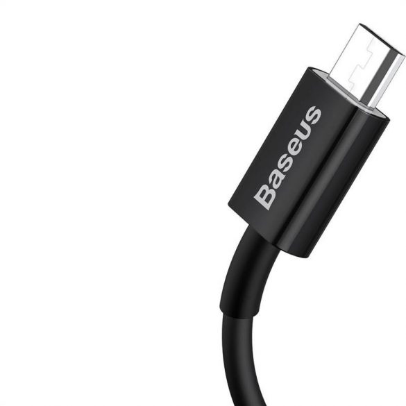 Cablu USB-Micro USB Baseus Superior Series, 2A, 2m (negru)