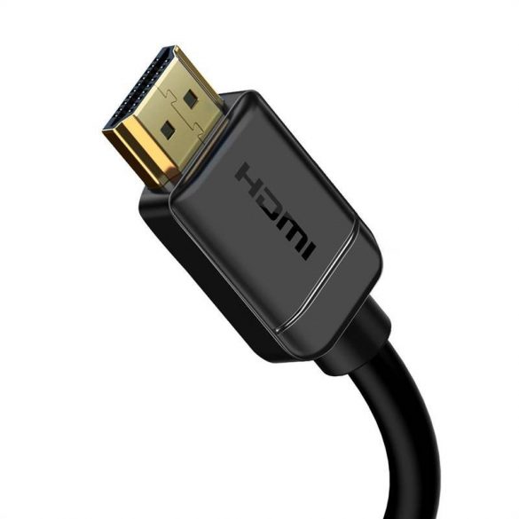 Cablu Baseus HDMI 2.0, 4K 60 Hz, 3D, HDR, 18 Gbps, 2 m (negru)