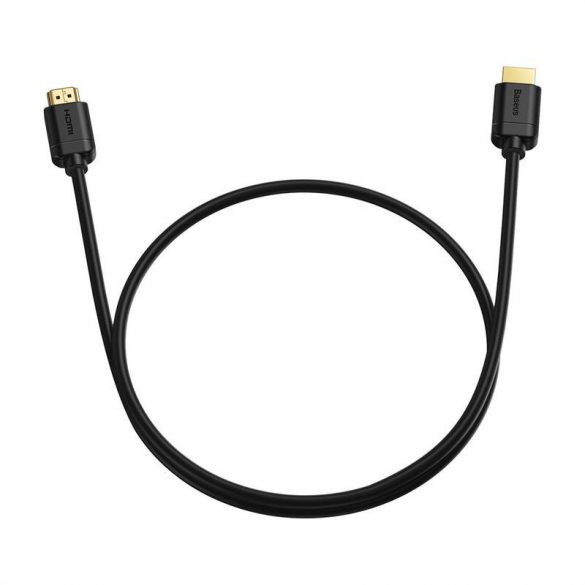 Cablu Baseus HDMI 2.0, 4K 60 Hz, 3D, HDR, 18 Gbps, 2 m (negru)