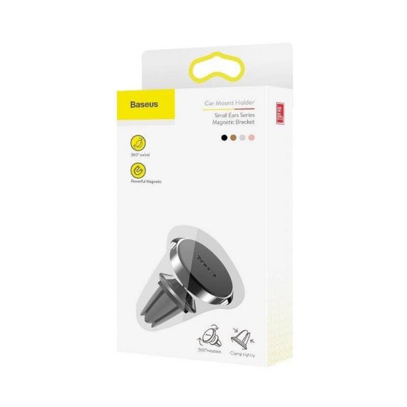 Suport auto magnetic pentru grila de ventilatie Small Ears Baseus - negru