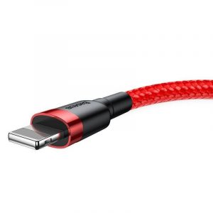 Cablu USB Lightning Baseus Cafule 1,5A 2m (roșu)