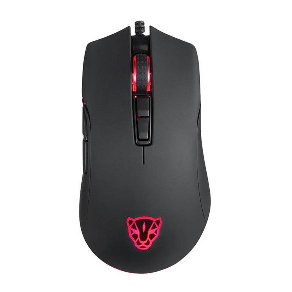 Mouse de gaming cu fir Motospeed V70 (negru)