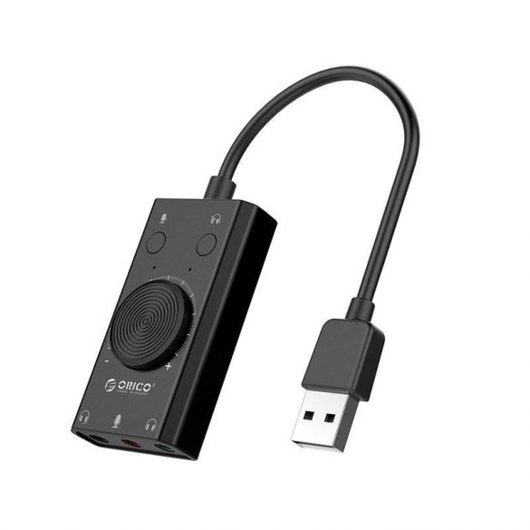 Placa de sunet externa Orico USB 2.0, 10cm