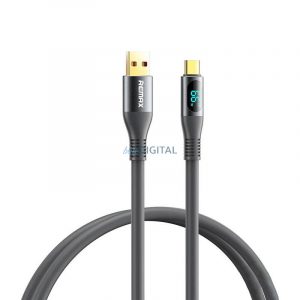 Cablu USB-C Remax Zisee, RC-030, 66W, 1,2m (gri)