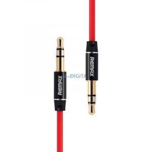 Cablu AUX mini jack 3,5 mm Remax RL-L100 1m (rosu)