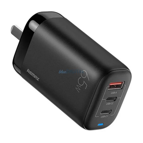 Încărcător de perete American/Chinese Remax , RP-U55, 2x USB-C, USB, 65W (alb)