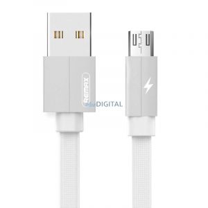 Cablu USB Micro Remax Kerolla, 2m (alb)