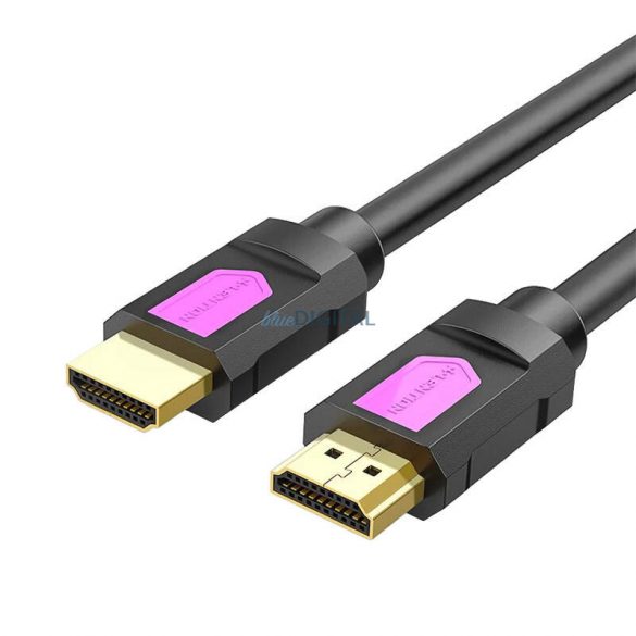 Cablu HDMI de mare viteză Lention HDMI 4K, 0,5 m (negru)