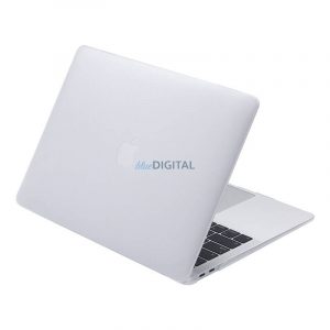 Husă cu suprafață mată Lention Macbook Air 15,3" (albă)