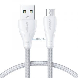 Joyroom S-UM018A11 Surpass USB-A - cablu microUSB 1,2m 2,4A - alb