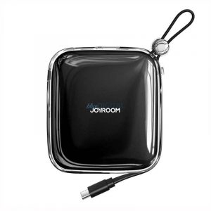 Joyroom JR-L004 Powerbank Jelly 10000mAh cu cablu tip C - negru