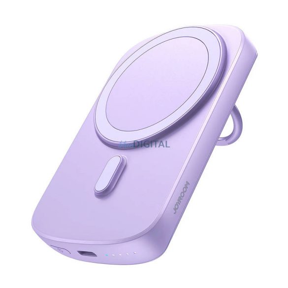 Powerbank Joyroom JR-W030 cu suport inel 20W 6000mAh - violet