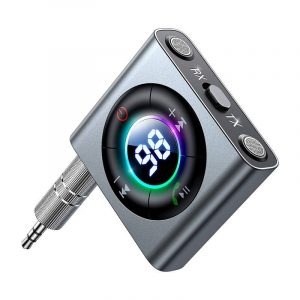 Emițător/receptor AUX Bluetooth 5.3 Joyroom JR-CB1 (gri)