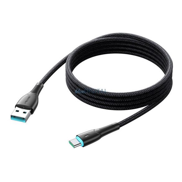 Joyroom SA32-AC3 Starry USB-A - Cablu tip C 3A 1m - negru