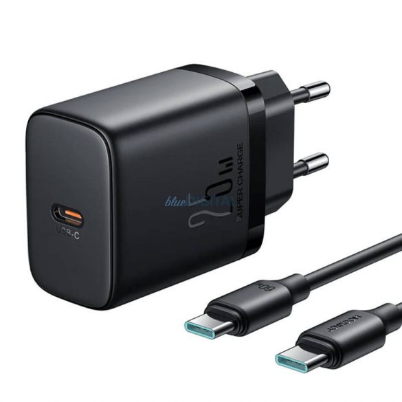 Încărcător Joyroom JR-TCF11 cu conexiune 1xUSB-C și cablu Type-C - Type-C 25W - negru