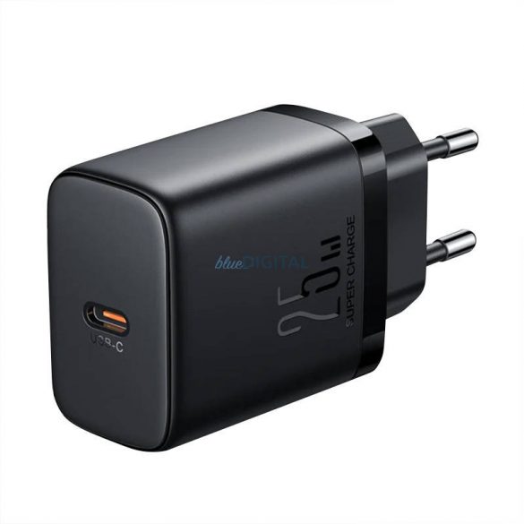 Încărcător Joyroom JR-TCF11 cu conexiune 1xUSB-C și cablu Type-C - Type-C 25W - negru