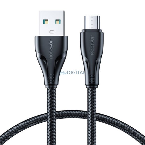 Joyroom S-UM018A11 Surpass USB-A - cablu microUSB 0,25 m 2,4 A - negru