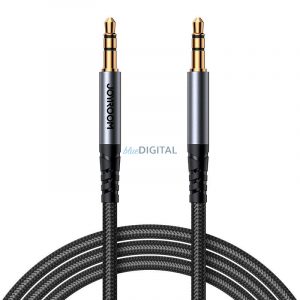 Joyroom SY-A08 Cablu audio jack de 3,5 mm - 3,5 mm 1,2 m - negru