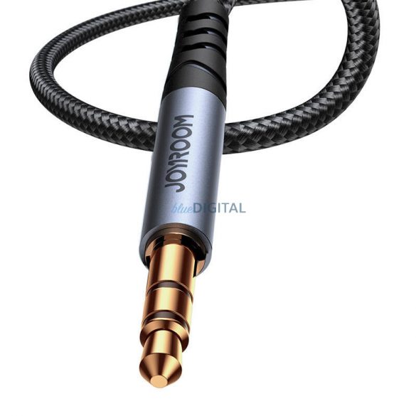 Joyroom SY-A08 Cablu audio jack de 3,5 mm - 3,5 mm 1,2 m - negru