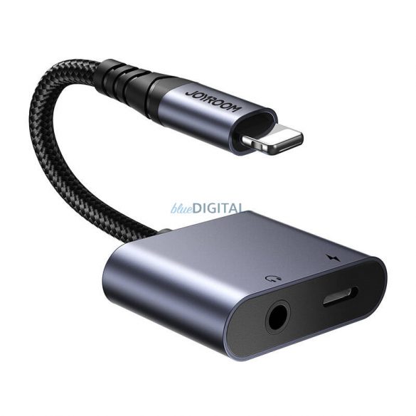 Joyroom SY-L01 Lightning - Adaptor Lightning/jack de 3,5 mm - negru