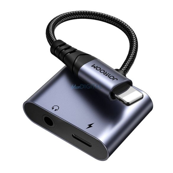 Joyroom SY-L01 Lightning - Adaptor Lightning/jack de 3,5 mm - negru