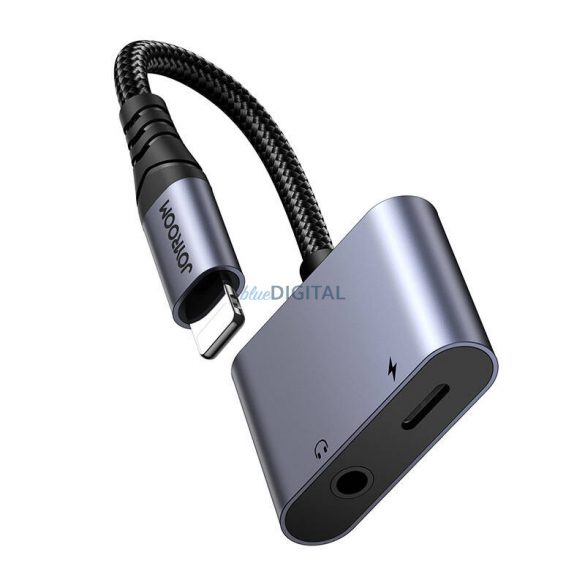 Joyroom SY-L01 Lightning - Adaptor Lightning/jack de 3,5 mm - negru