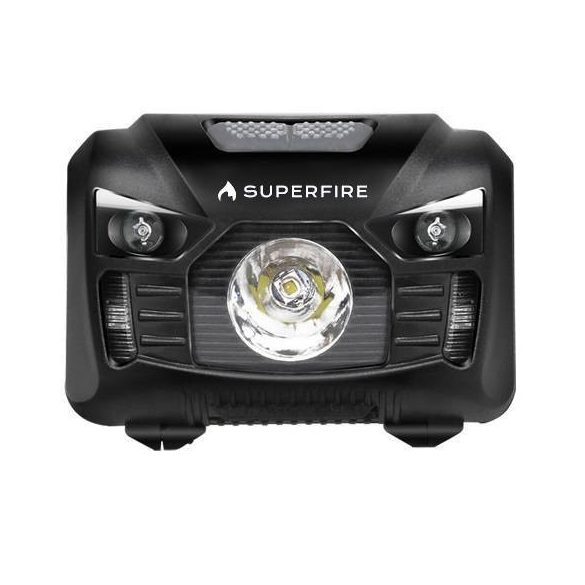 Lanterna Superfire HL06, cu comutator fara contact, 500lm, USB