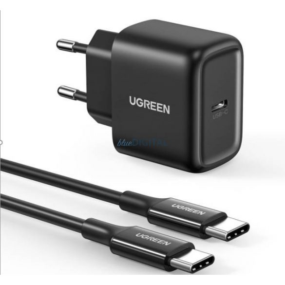 Adaptor Ugreen CD250, 25W, USB-C, 2m (negru)