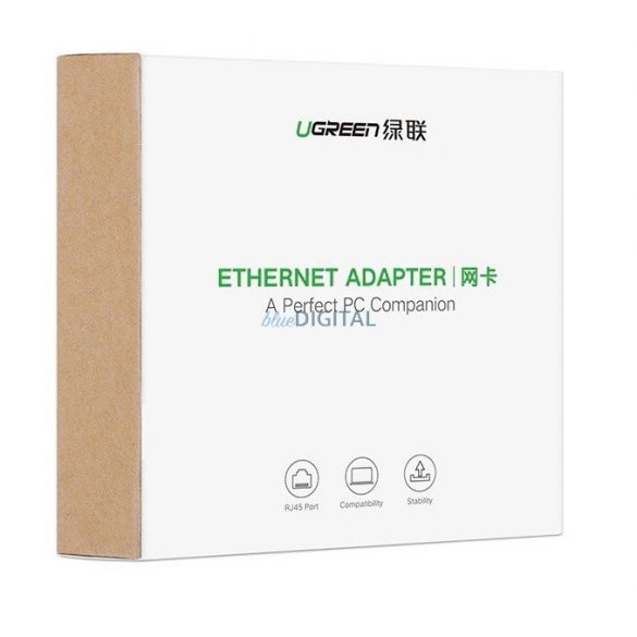 UGREEN Adaptor extern Gigabit Ethernet USB 3.0 (gri)