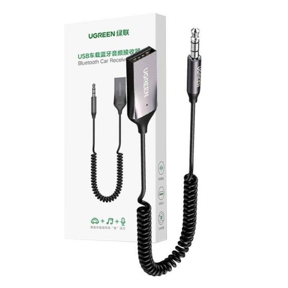 Receptor auto Bluetooth UGREEN 70601B (gri)