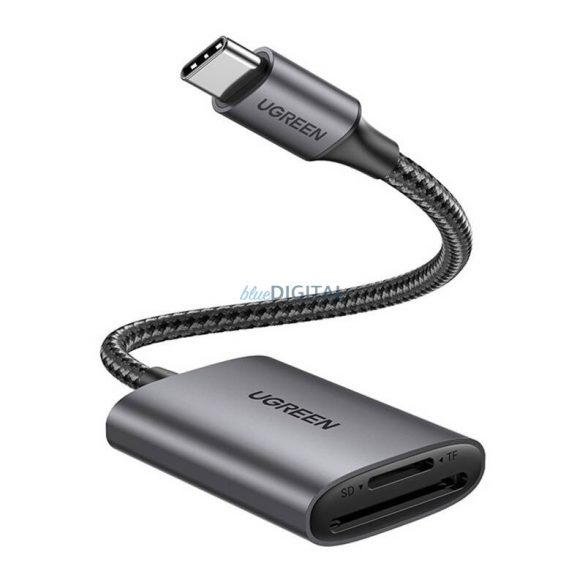 UGREEN CM401 Cititor de carduri USB-C (gri)