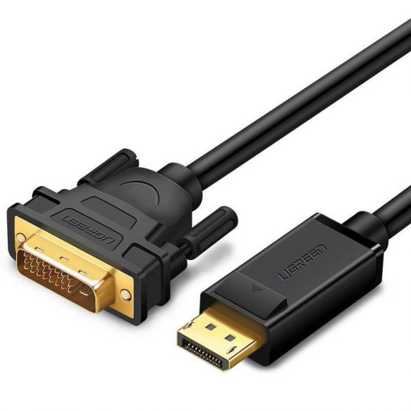 UGREEN DP103 DisplayPort - cablu DVI, FullHD, unidirecțional, 2 m (negru)