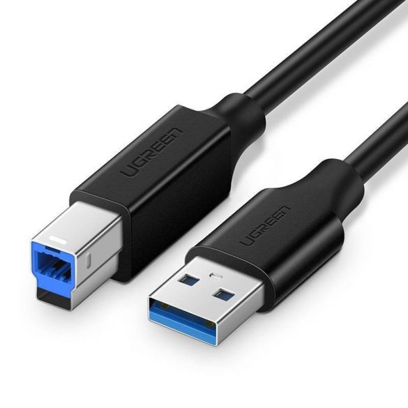 Cablu USB 3.0 AB UGREEN US210 pentru imprimantă, 2m (negru)