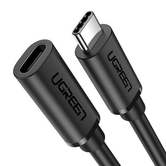 Extensie USB-C 3.1 Gen2 UGREEN cablu, 4K, 100 W, 1 m (negru)