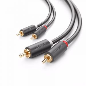 Cablu 2RCA (Cinch) 2RCA (Cinch) UGREEN 3m (negru)