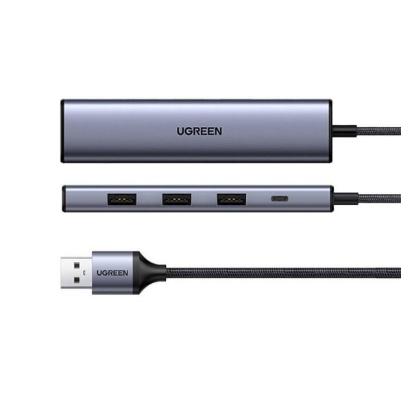 Adaptor Hub UGREEN 5in1, USB 4x la USB 3.0