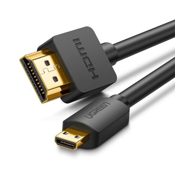 UGREEN micro HDMI - cablu HDMI, 4K 3D, 2 m (negru)