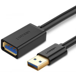 UGREEN Cablu prelungitor USB 3.0, 3 m (negru)