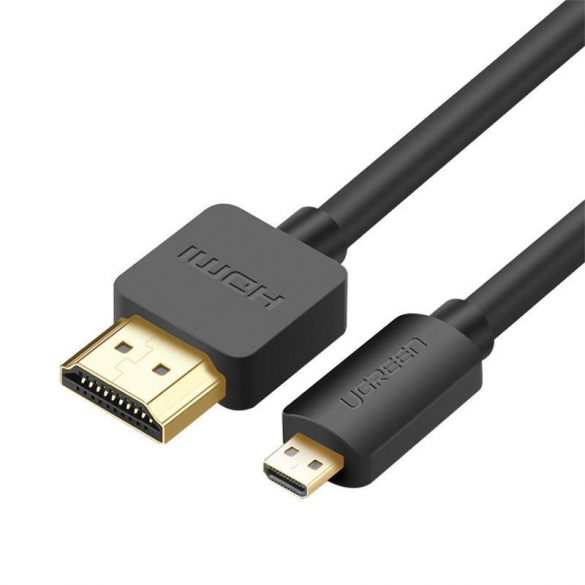 Cablu UGREEN HD127 Micro HDMI - HDMI 4K 3D 1m (negru)