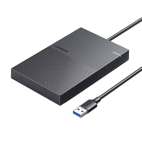 Carcasă HDD/SSD externă de 2,5" UGREEN CM471, USB-A 3.2 Gen 1 5Gbps (negru)