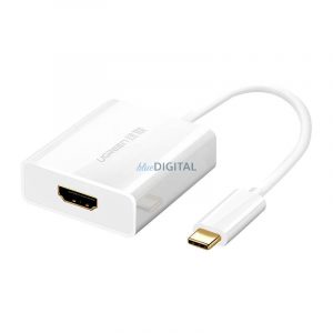 Adaptor USB-C HDMI 1.4 UGREEN 40273, 4K (alb)